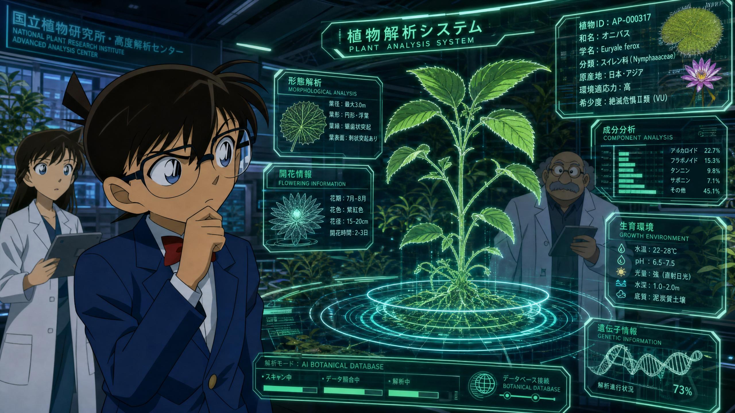 国产精品AI植物分析系统